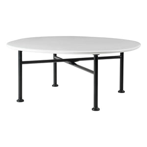 Gubi - Carmel runder Keramik-Beistelltisch, OEO Studio | Weiß
