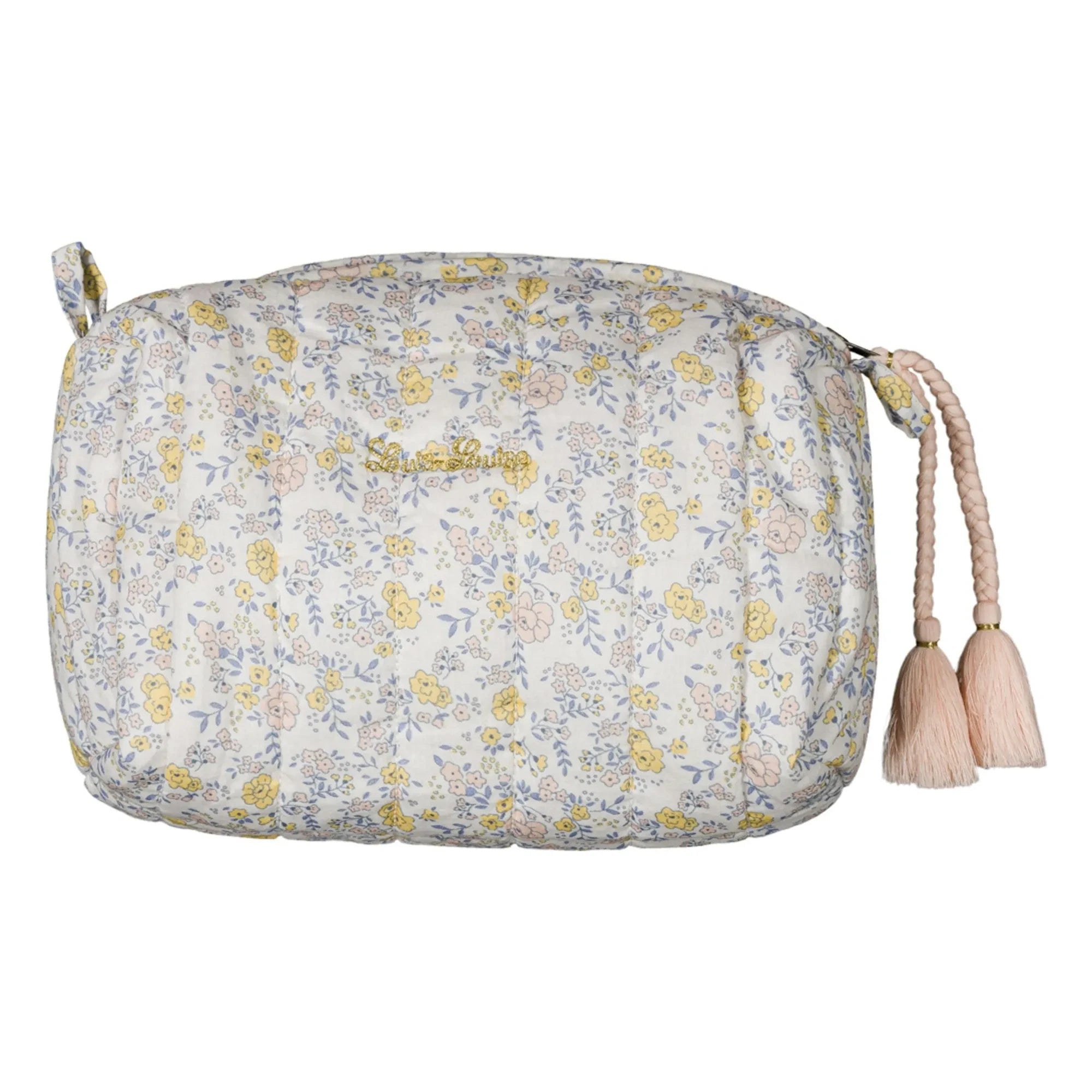 Louis Louise - Blumen Kosmetiktasche | Weiß