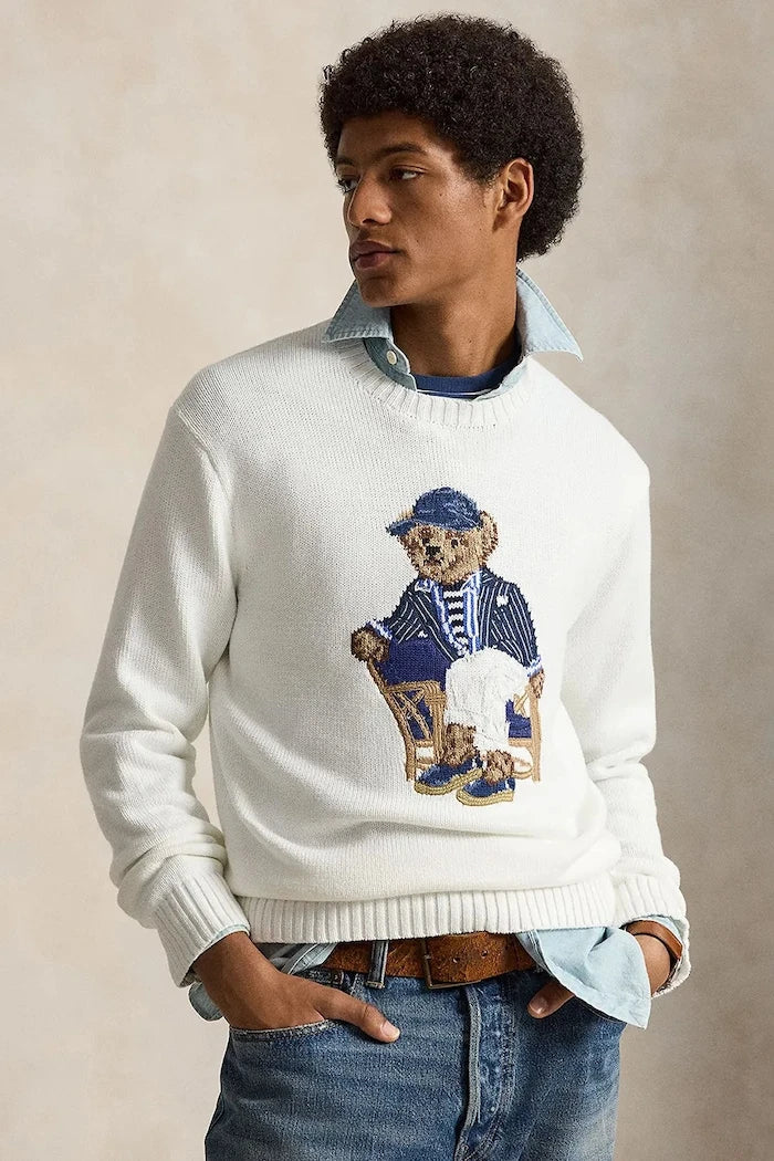 Polo Ralph Lauren erkek pamuklu kazak