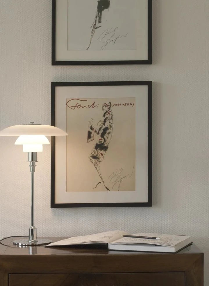 Louis Poulsen - PH 3-2 Tischlampe, Louis Poulsen | Chrom