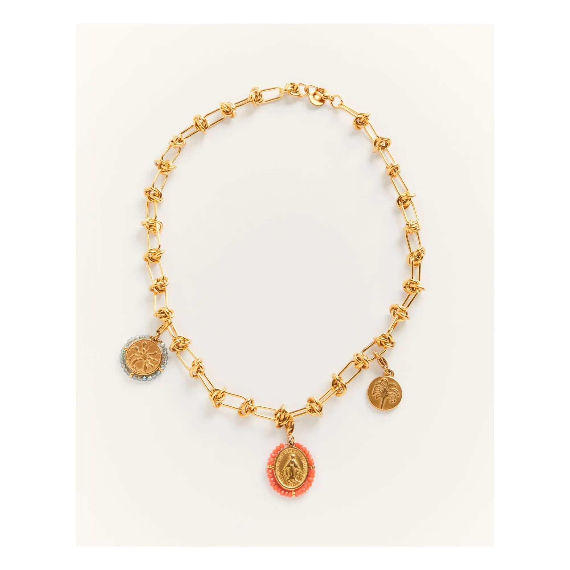 Palas - Sous Les Palmiers Halskette | Gold