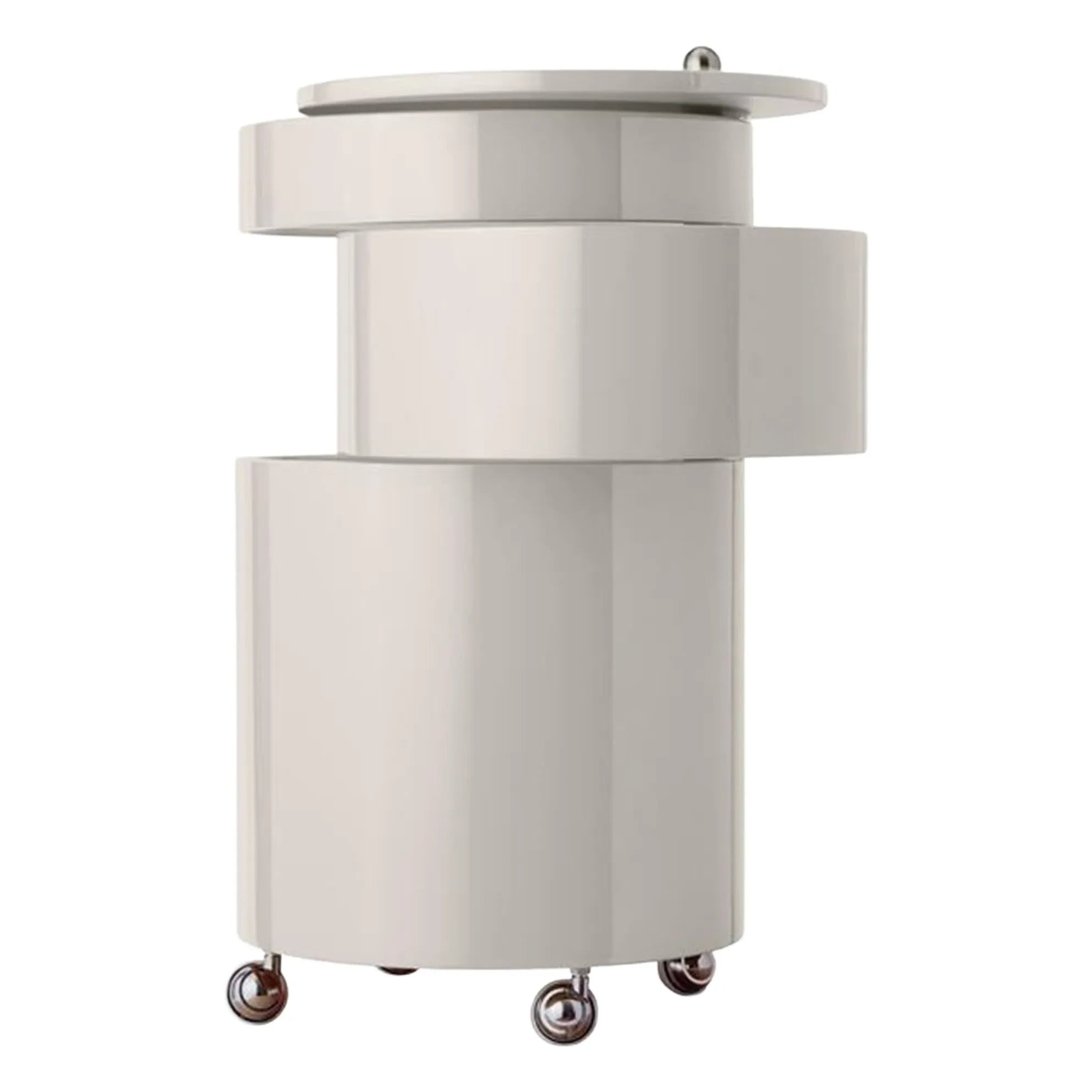 Verpan - Barboy mobile Aufbewahrungseinheit - Glossy Series | Creme