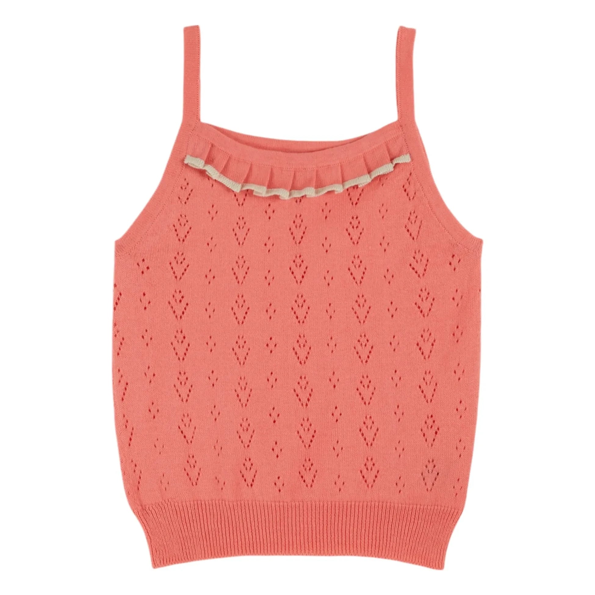 Emile et Ida - Netz-Tanktop | Rosa