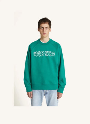 Wood Wood - Hester Organic Baumwoll-Sweatshirt | Dunkelgrün
