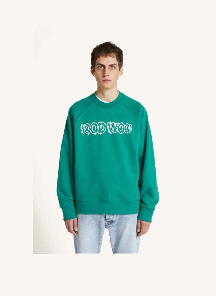 Wood Wood - Hester Organic Baumwoll-Sweatshirt | Dunkelgrün