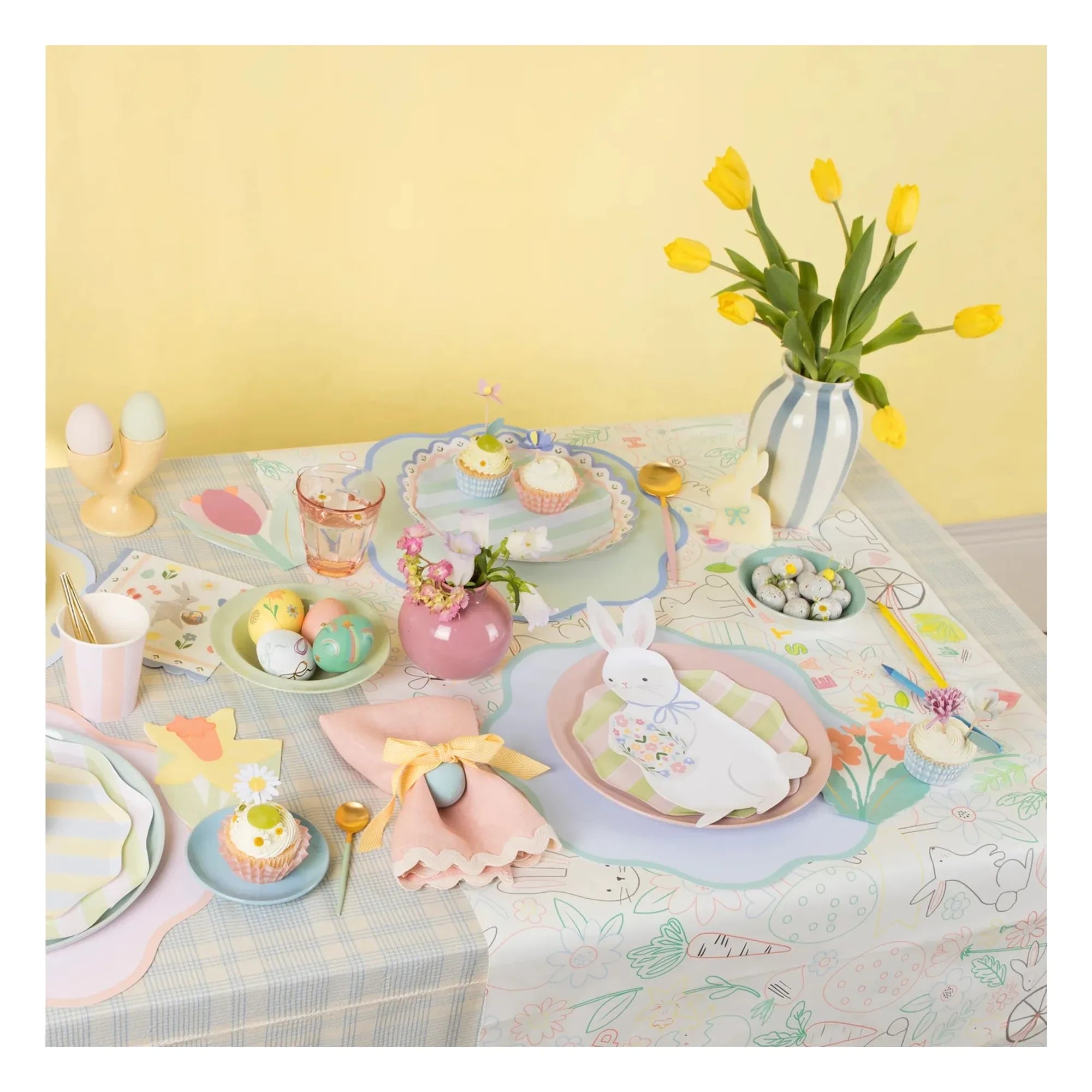 Meri Meri - Oster-Tischdecke, bemalbar