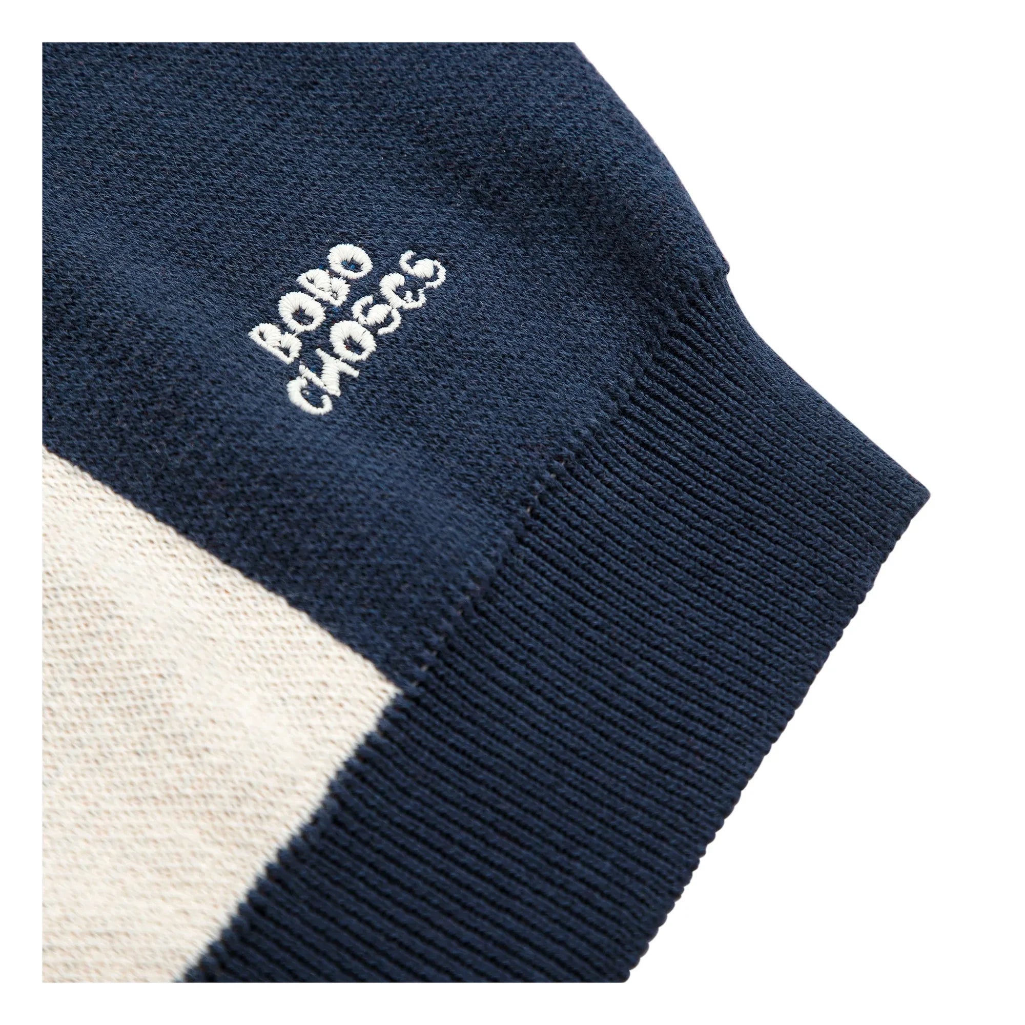 Bobo Choses - Karierter Bio-Baumwollpullover | Blau