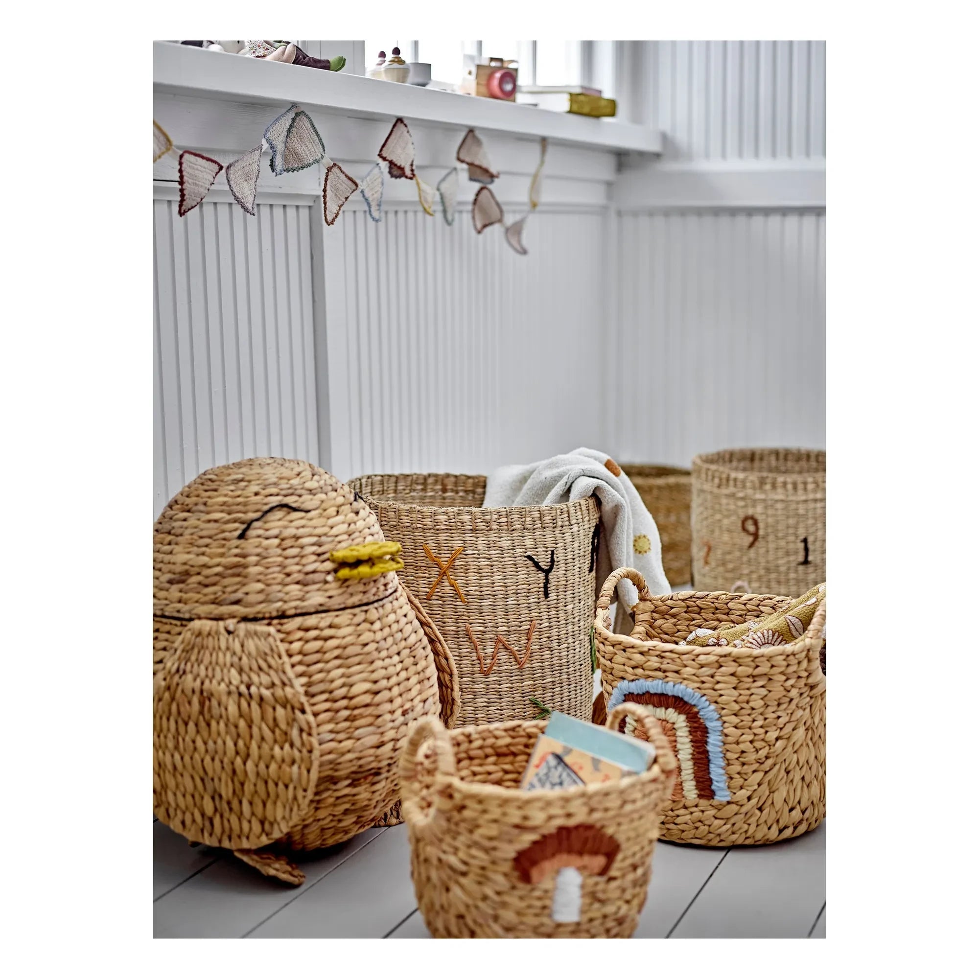 Bloomingville Mini - Agnes Aufbewahrungskörbe - 2er Set | Beige