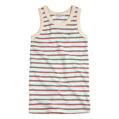 Bobo Choses - Gestreiftes Bio-Baumwoll-Tanktop-Kleid | Hellblau