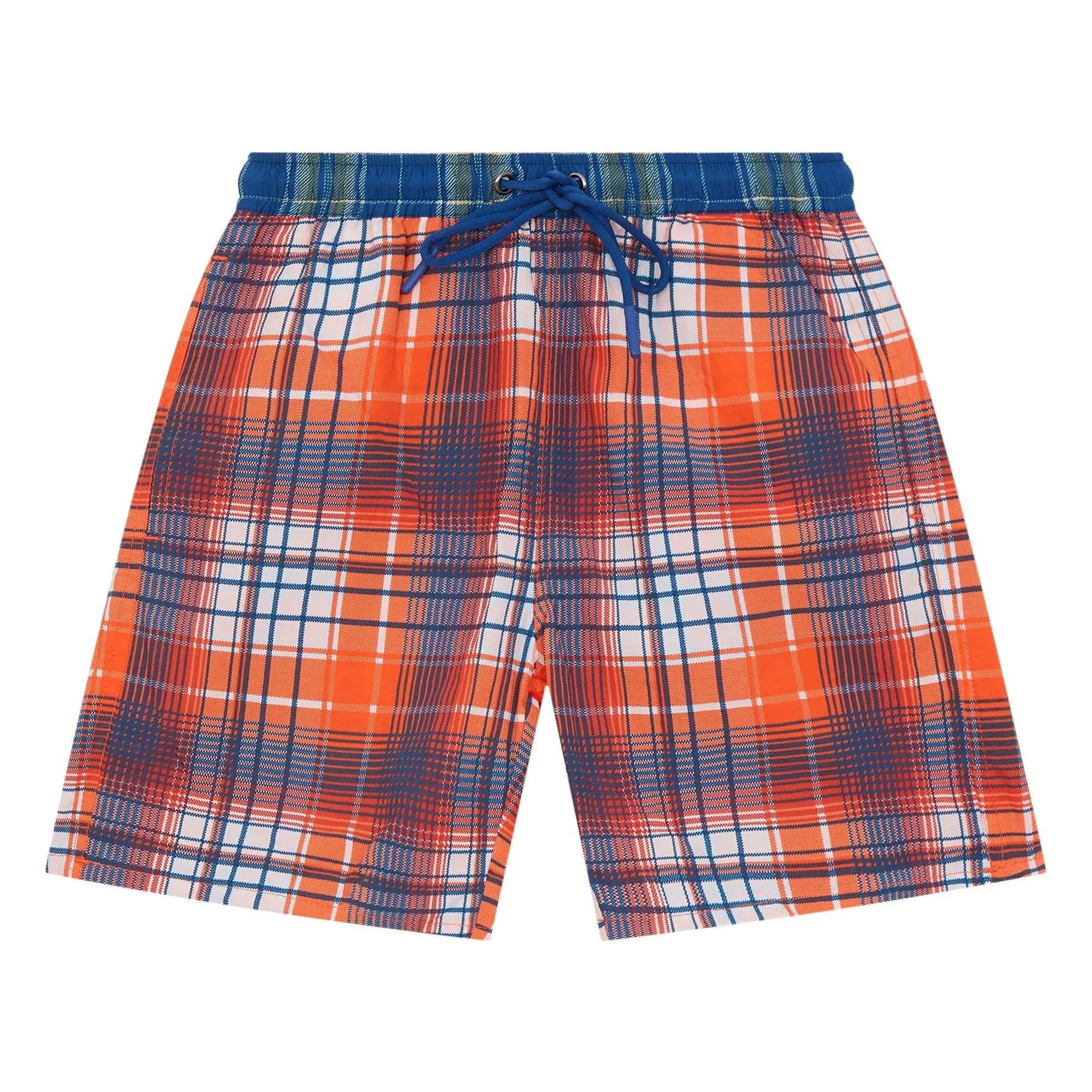 Hundred Pieces - Wave Badeshorts | Rot