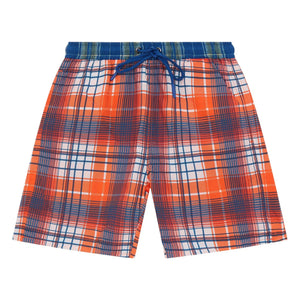 Hundred Pieces - Wave Badeshorts | Rot