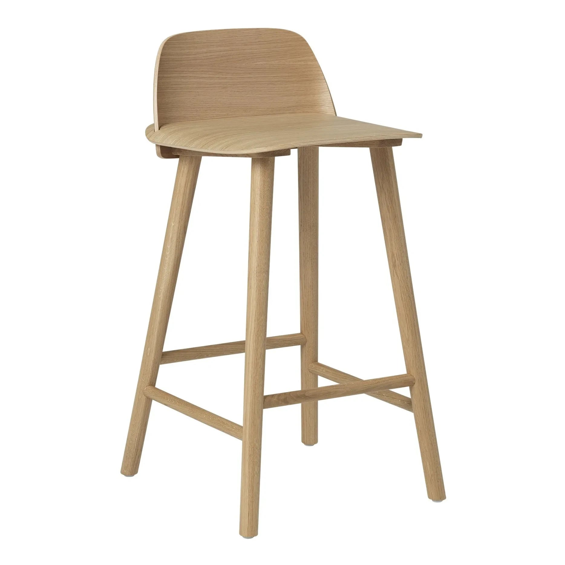 Muuto - Barhocker Nerd 65 cm | Eiche