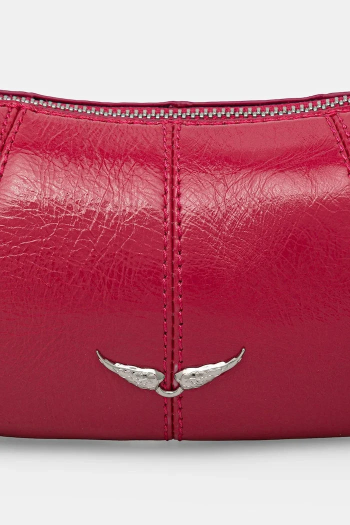Zadig&Voltaire kadın deri çanta LE ROUDOUDOU VINTAGE PATENT