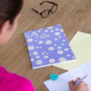 Legami - Exercise Kitap - A4 Defter - 4 mm Squared - Daisy