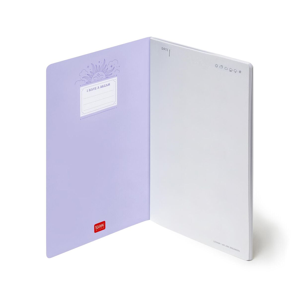 Legami - A5 Blank Defter ile Illustrated Hard Kılıf - Tarot