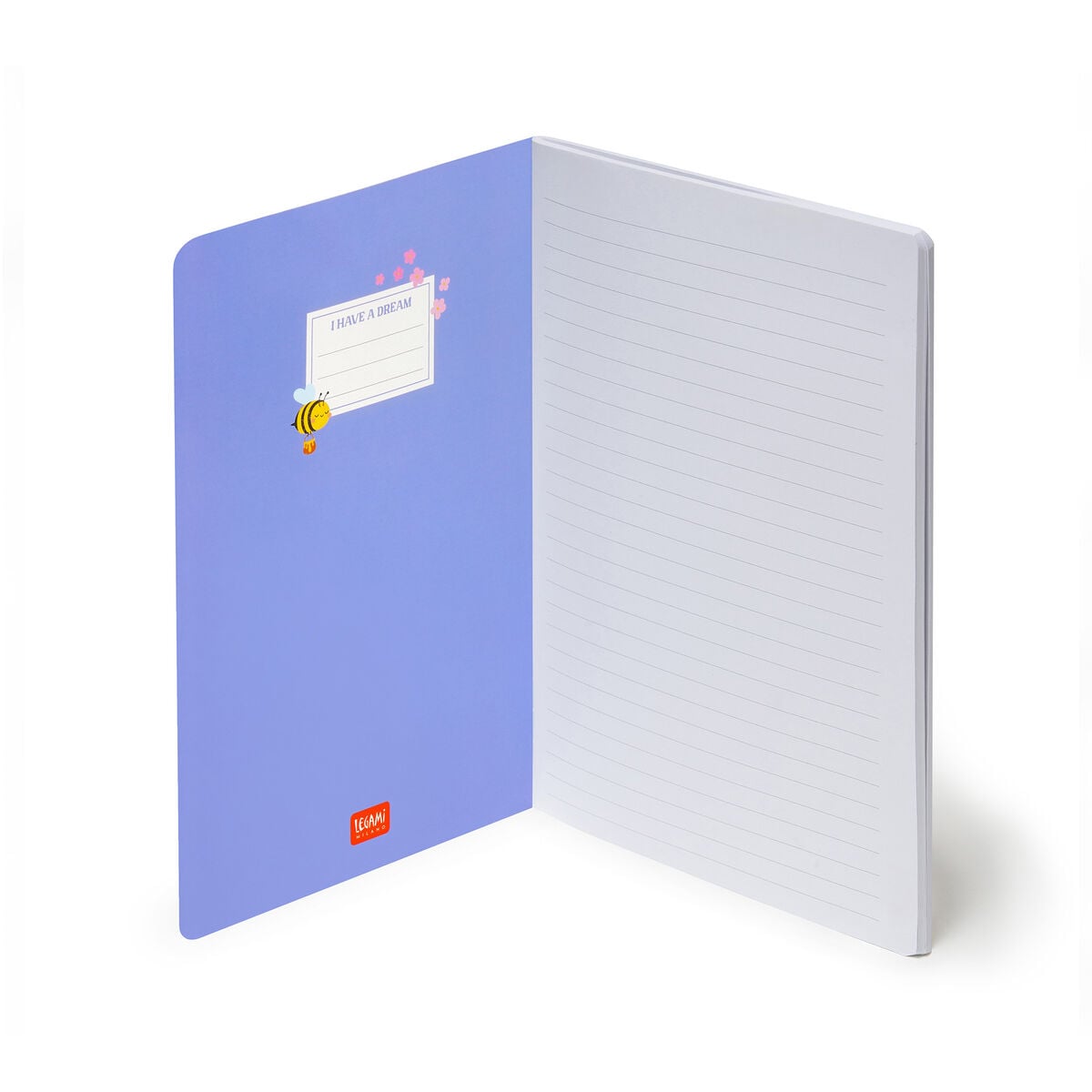 Legami - A5 Lined Defter ile Illustrated Hard Kılıf - Bee