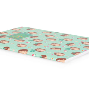 Legami - A5 Lined Defter ile Illustrated Hard Kılıf - Hedgehog