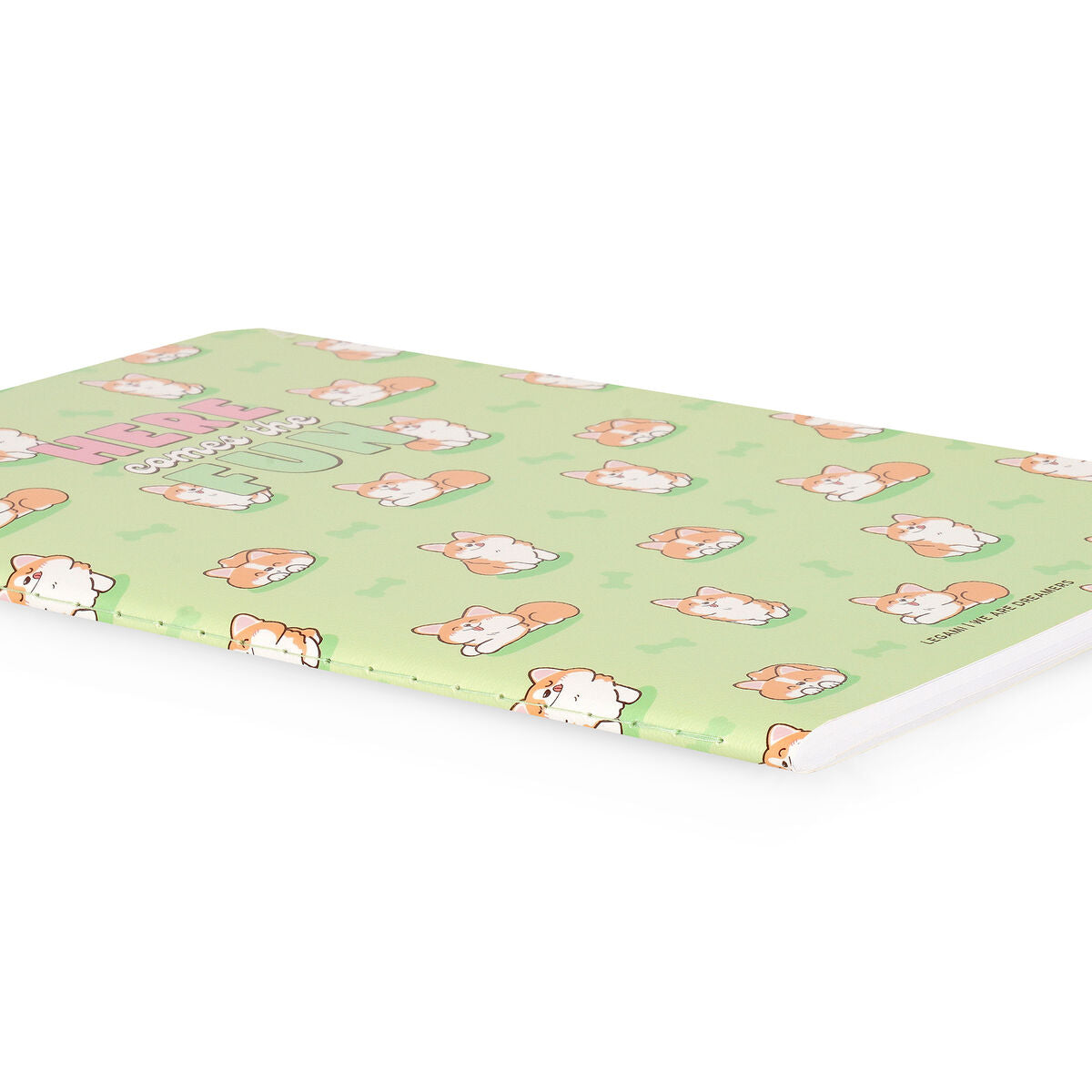 Legami - A5 Blank Notizbuch mit Illustrated Hard Hülle - Corgi
