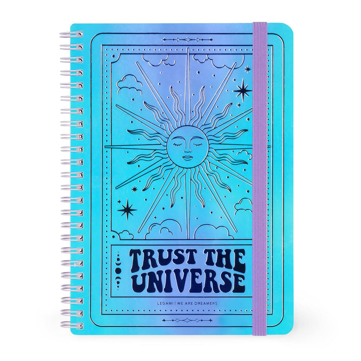 Legami - A5 Lined Defter ile Illustrated Hard Kılıf - Tarot - Spiral-Bound
