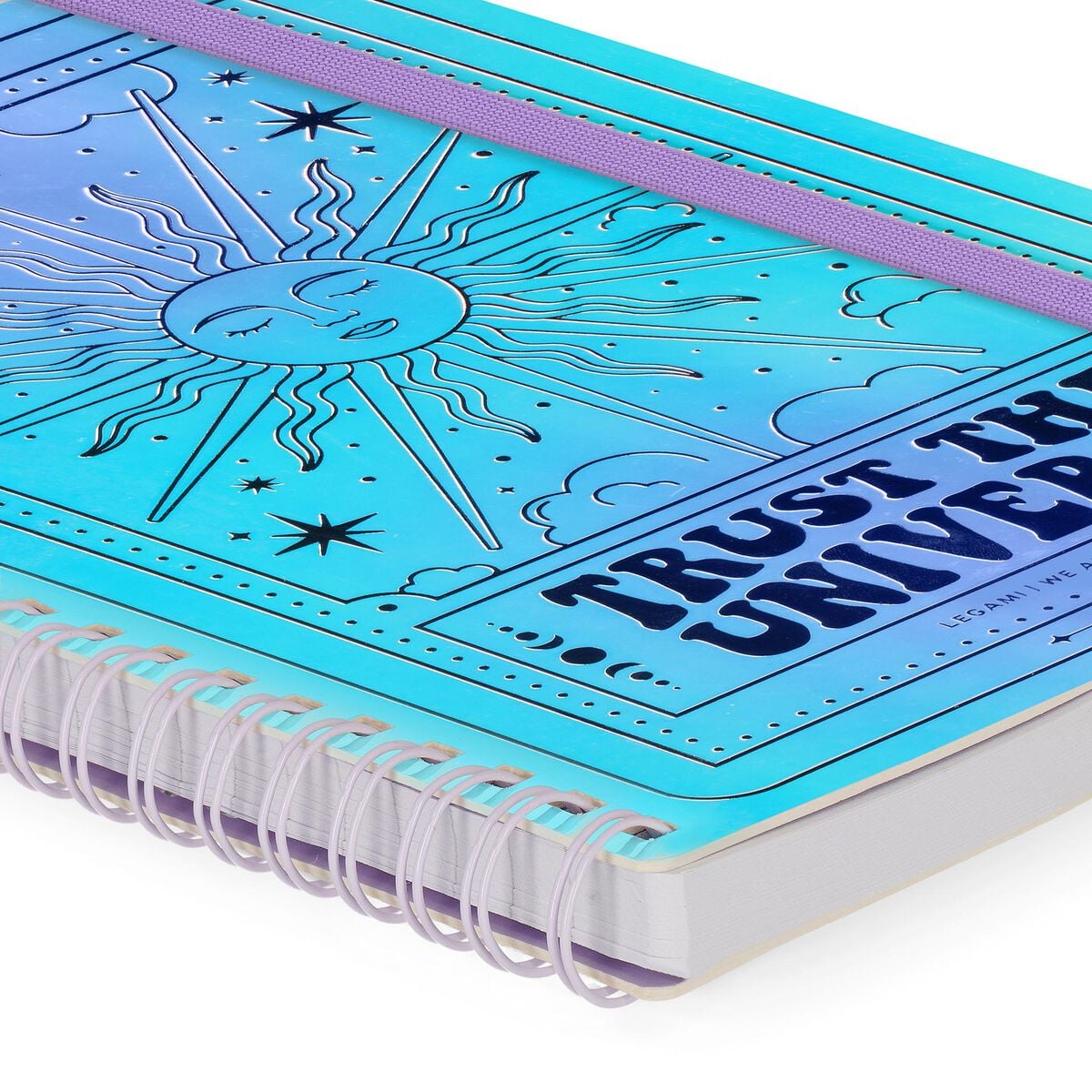 Legami - A5 Lined Defter ile Illustrated Hard Kılıf - Tarot - Spiral-Bound