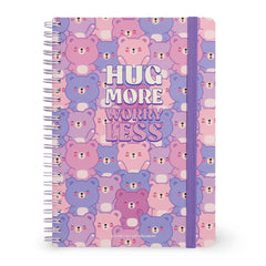 Legami - A5 Lined Defter ile Illustrated Hard Kılıf - Ayıcık - Jotter - Spiral-Bound