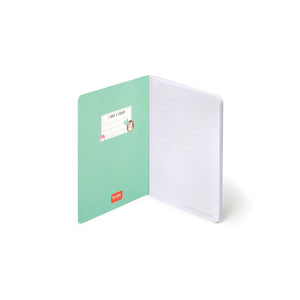 Legami - A6 Lined Defter ile Illustrated Hard Kılıf - Hedgehog