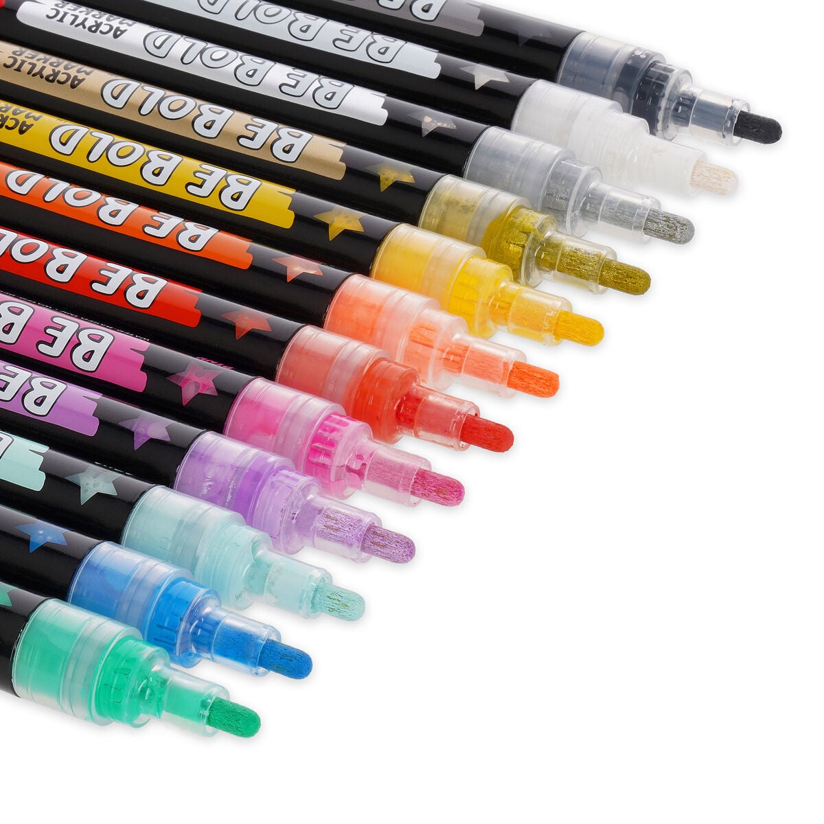 Legami - Acrylic Paint Marker - Silver Ink - Be Bold