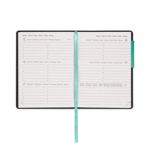 Legami - 12-Month Mini Weekly Günlük 2027 - Shades Green