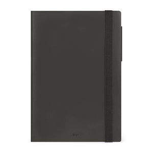 Legami - 12-Month Medium Daily Günlük 2027 - Black Suit