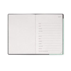 Legami - 12-Month Medium Weekly Günlük ile Defter 2027 - Botanic Garden