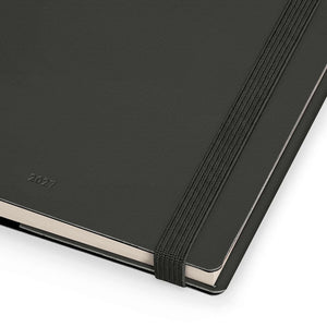 Legami - 12-Month Medium Weekly Günlük ile Defter 2027 - Black Suit
