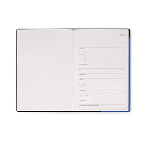 Legami - 12-Month Medium Weekly Günlük ile Defter 2027 - Eclectic Blue