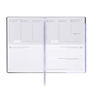 Legami - 12-Month Büyük Weekly & Daily Günlük 2027 - Cosmic Lilac