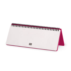Legami - 13-Month Desk Planner 2027 - Raspberry Jam