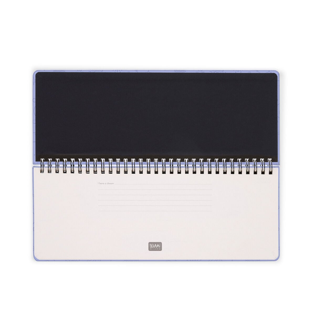 Legami - 13-Month Desk Planner 2027 - Cosmic Lilac