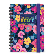 Legami - 12-Month Weekly Günlük - Küçük Spiral-Bound 2027 - Çiçekler