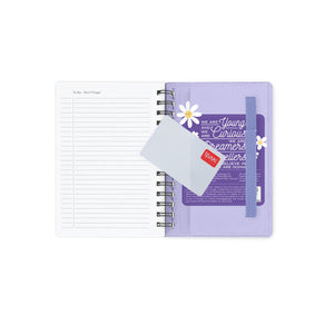 Legami - 12-Month Weekly Günlük - Küçük Spiral-Bound 2027 - Daisy