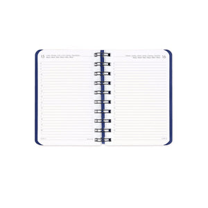 Legami - 12-Month Küçük Spiral-Bound Daily Günlük 2027 - Celestial
