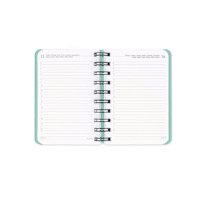Legami - 12-Month Küçük Spiral-Bound Daily Günlük 2027 - Bee