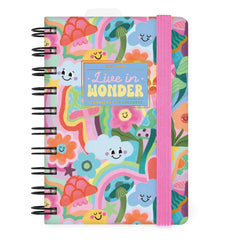 Legami - 12-Month Küçük Spiral-Bound Daily Günlük 2027 - Mushrooms