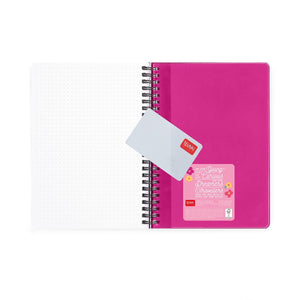 Legami - 12-Month Büyük Spiral-Bound Weekly Günlük 2027 - Çiçekler