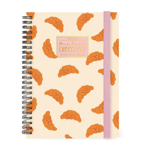 Legami - 12-Month Büyük Spiral-Bound Weekly Günlük 2027 - Croissant
