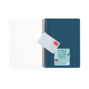 Legami - 12-Month Büyük Spiral-Bound Weekly Günlük 2027 - Seyahat Stickers