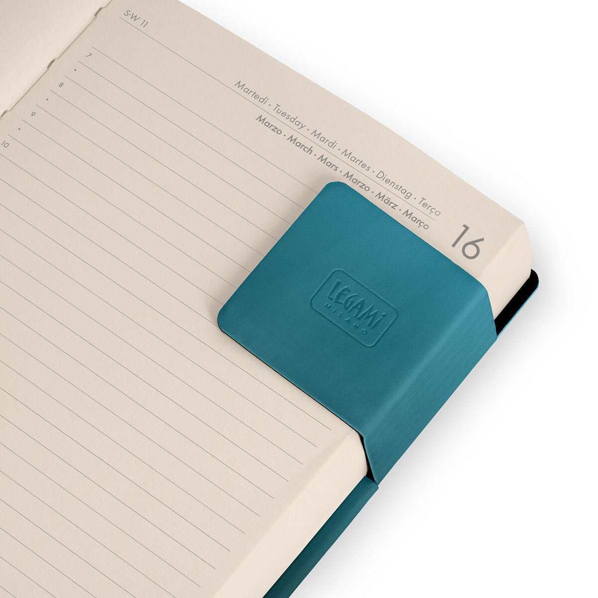 Legami - 16-Month Medium Daily Günlük 2026/2027 - Deep Teal