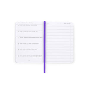 Legami - 16-Month Weekly Photo Günlük 2026/2027 - Çiçekler - Küçük ile Defter