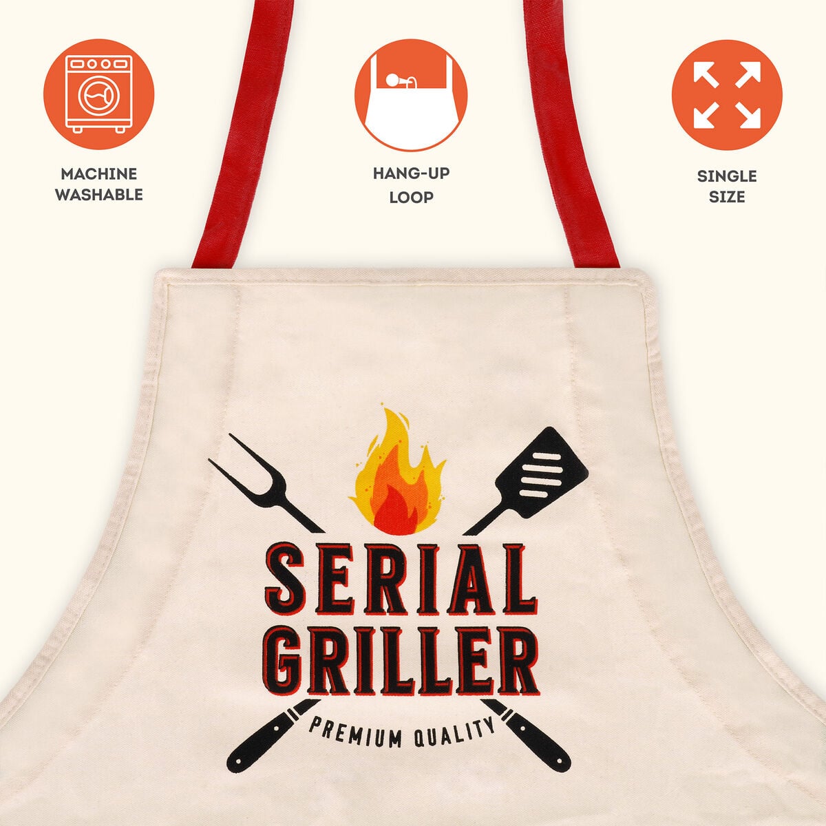 Legami - Serial Griller Küchenschürze - Superkoch