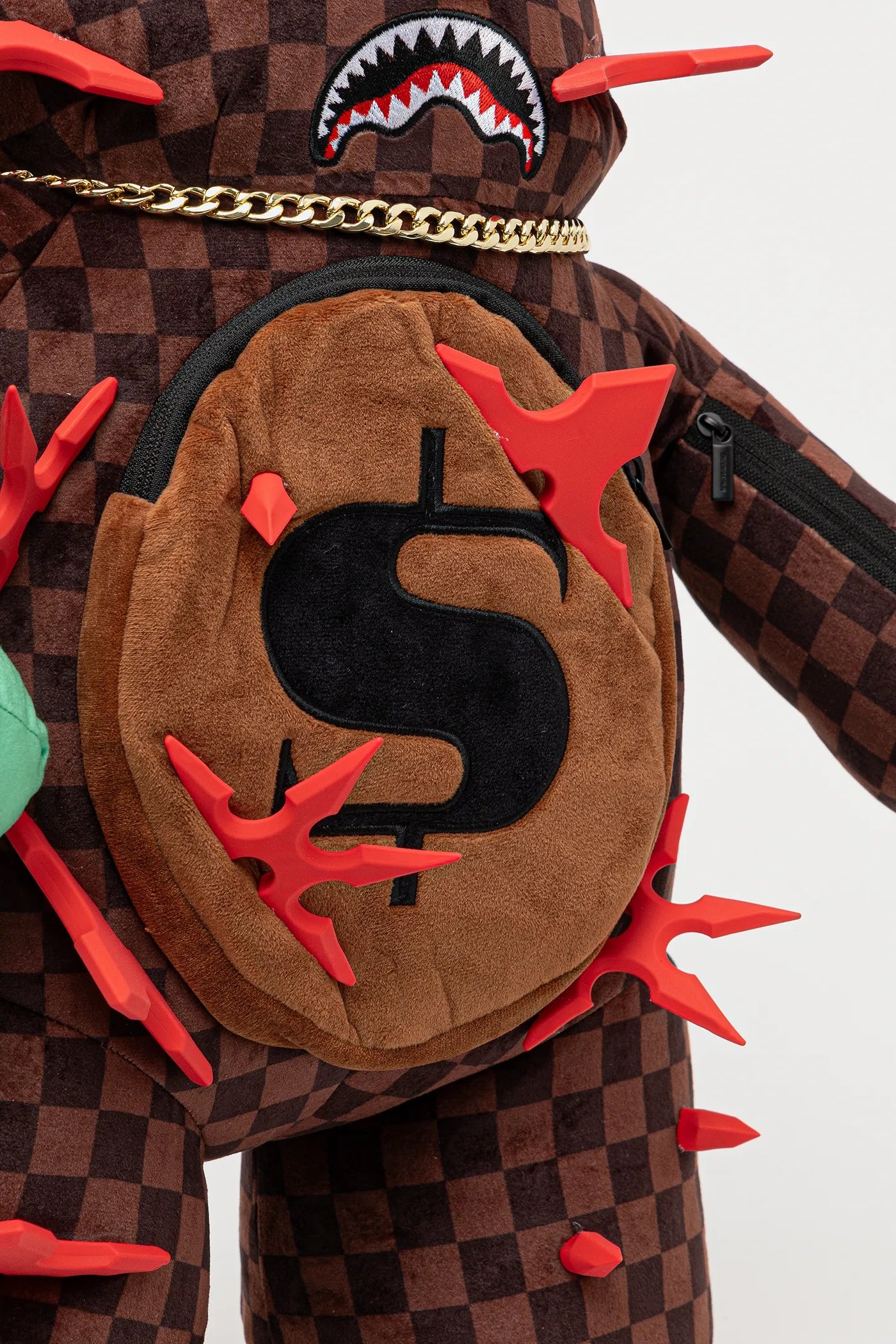 Sprayground - Rucksack Sprayground в braunо малък размер с десен 910B7109NSZ