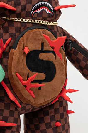 Sprayground - Rucksack Sprayground в braunо малък размер с десен 910B7109NSZ