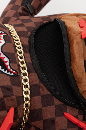 Sprayground - Rucksack Sprayground в braunо малък размер с десен 910B7109NSZ