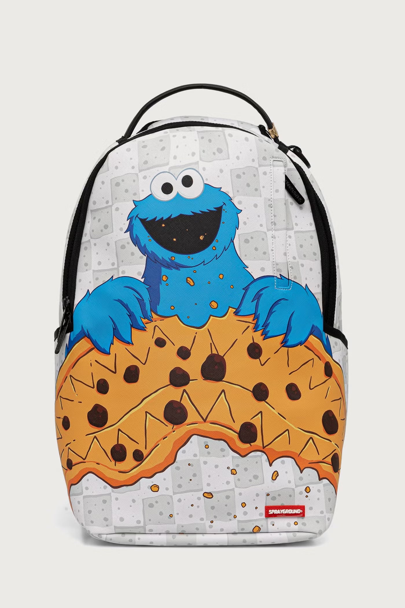 Sprayground - Sırt Çantası SESAME STREET COOKIE MONSTER Beyaz 910B9124NSZ